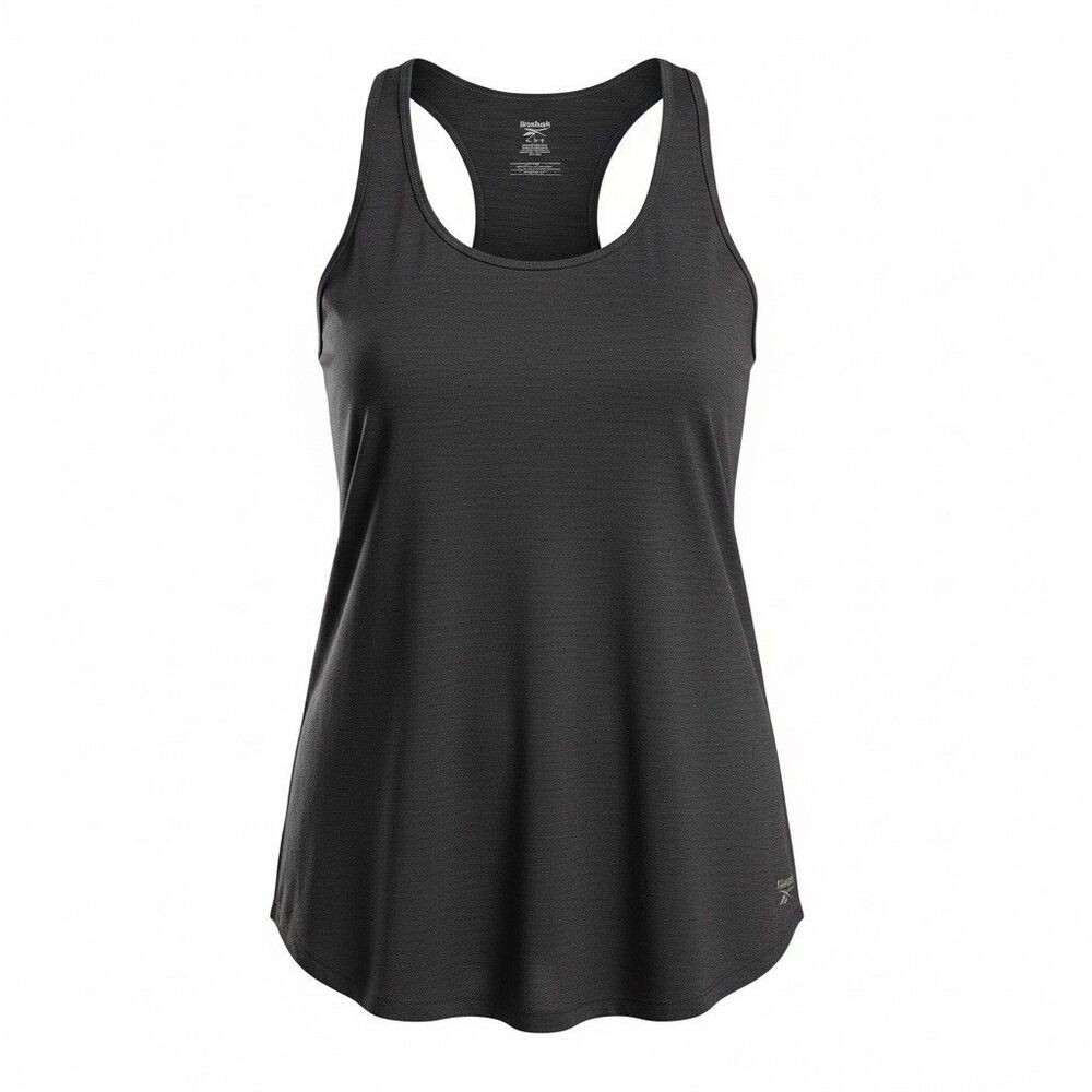 Reebok Tank Top Women's Size Large Gray Athletic Gym Workout Wear Casual Summer‎